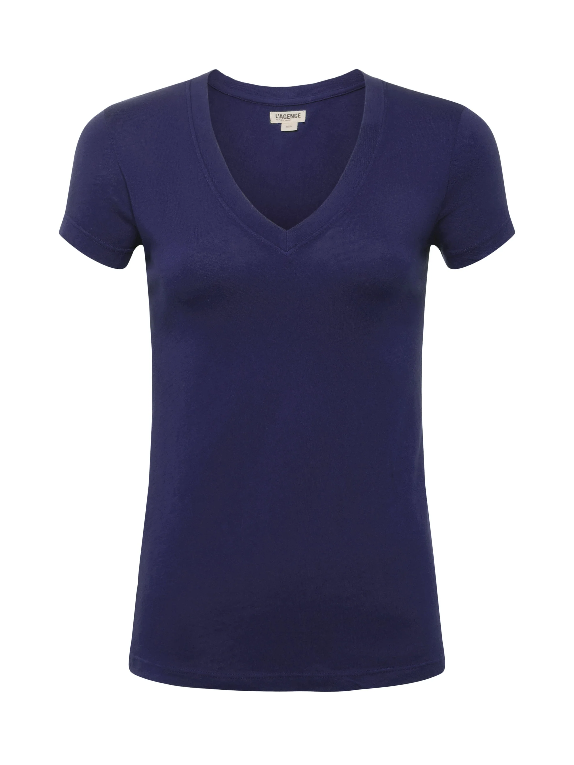 Becca Cotton V-Neck Tee - Image 5