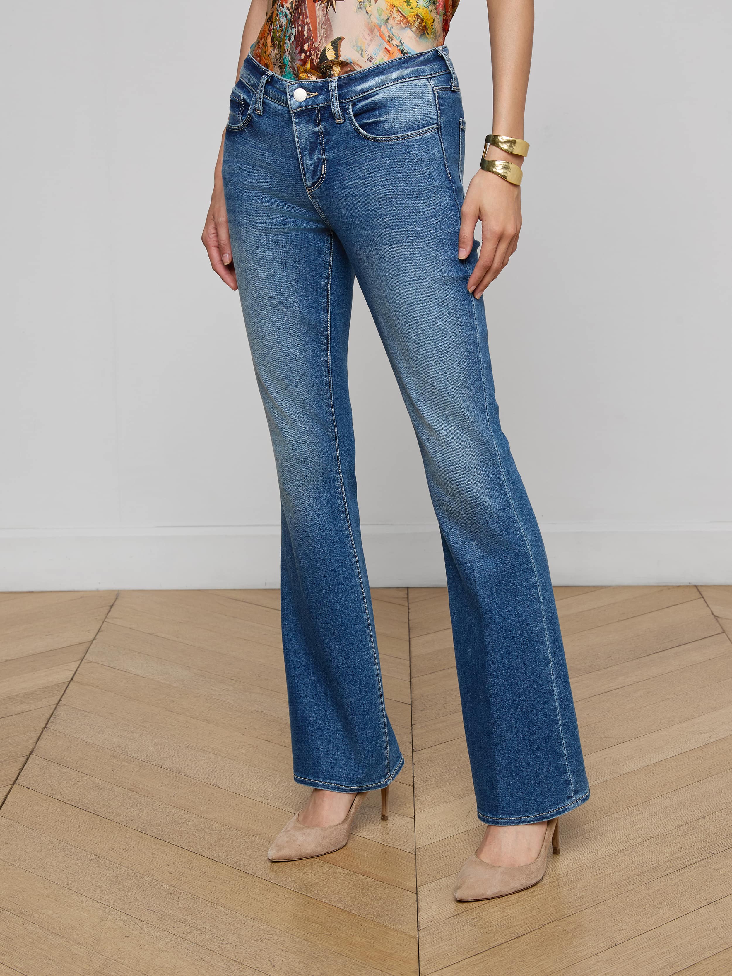 Cara Low-Rise Bootcut Jean - Image 4