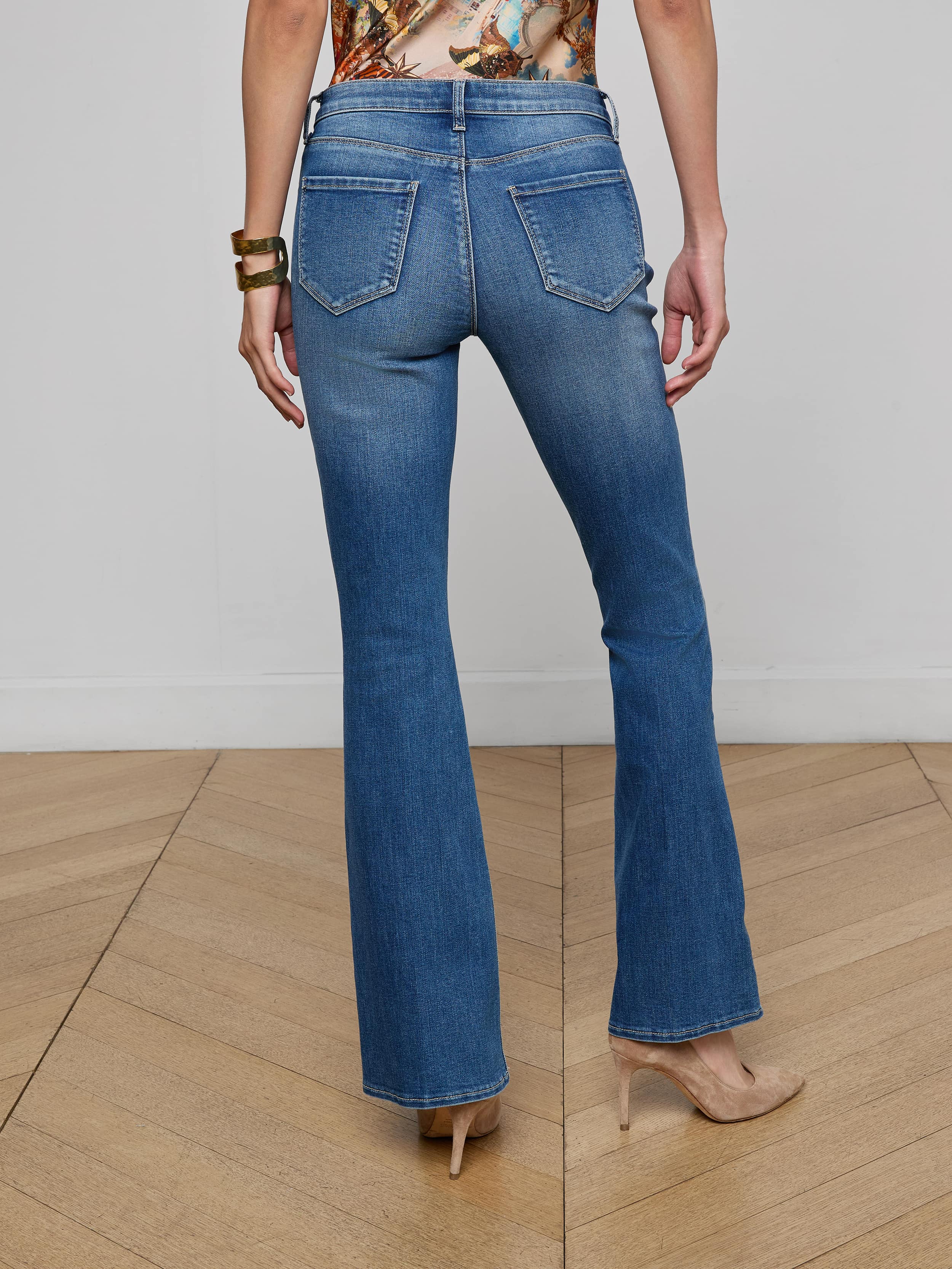 Cara Low-Rise Bootcut Jean - Image 5
