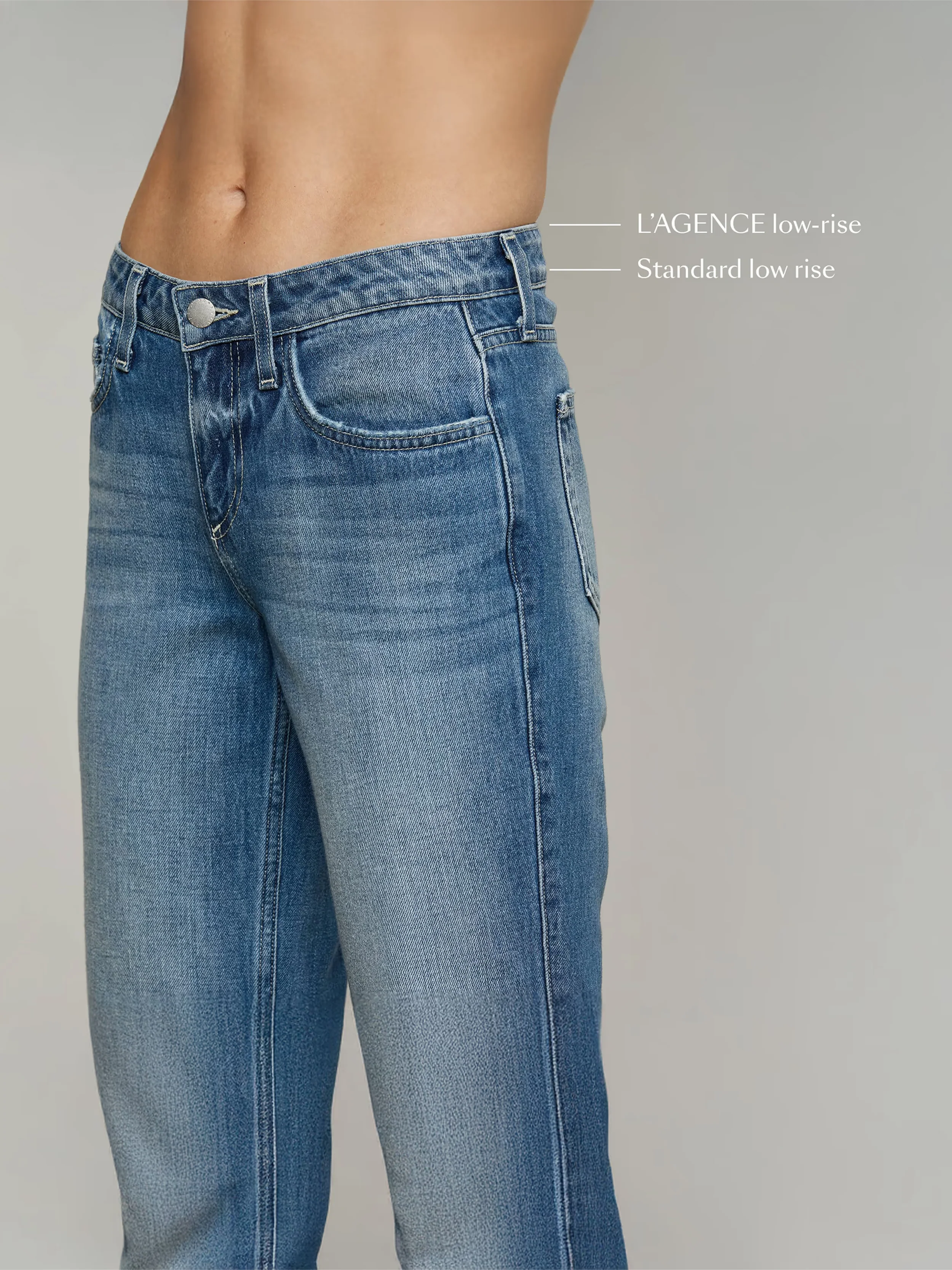 Cara Low-Rise Bootcut Jean - Image 7
