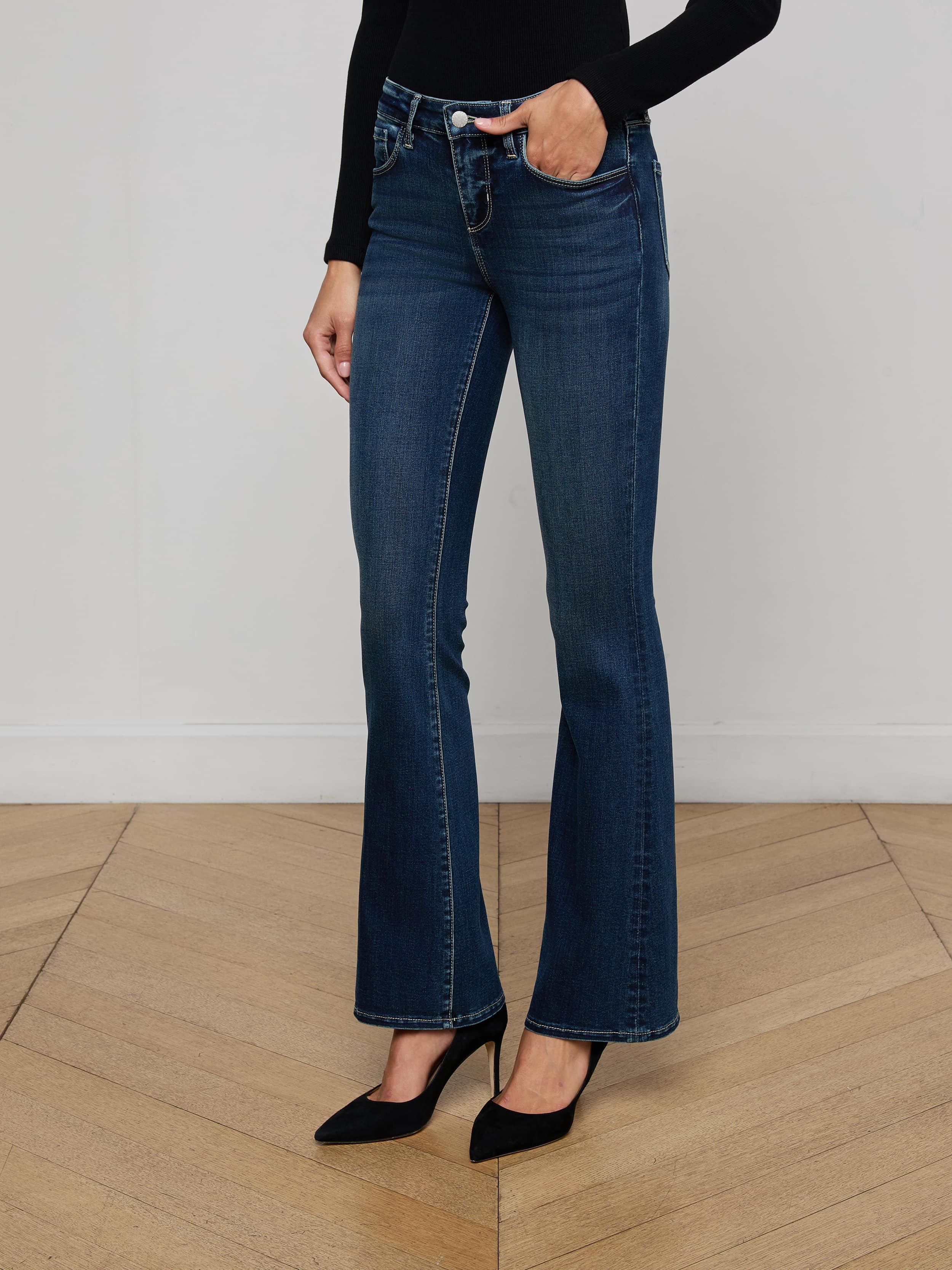 Cara Low-Rise Bootcut Jean - Image 4