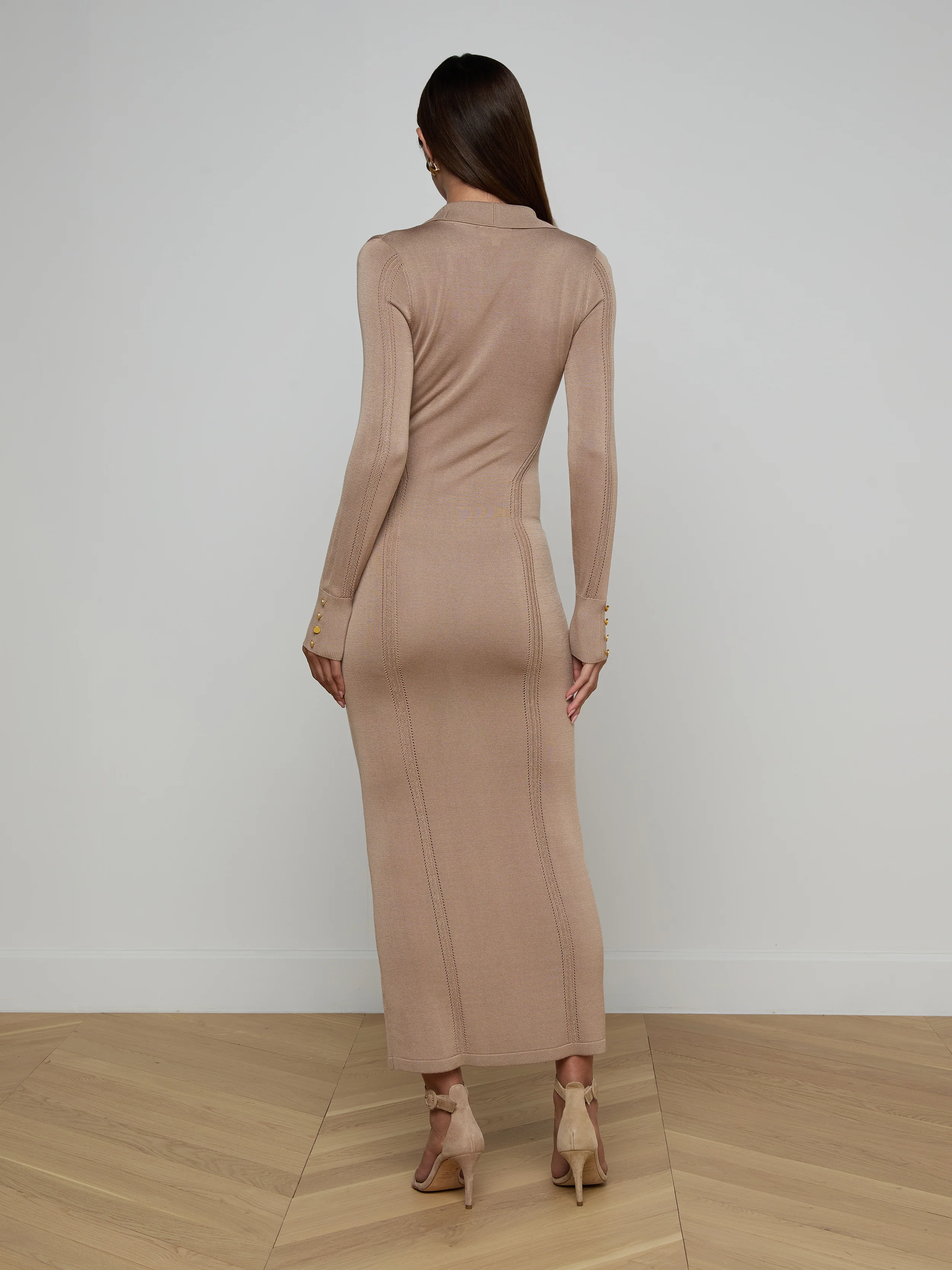 Delma Knit Maxi Dress - Image 3