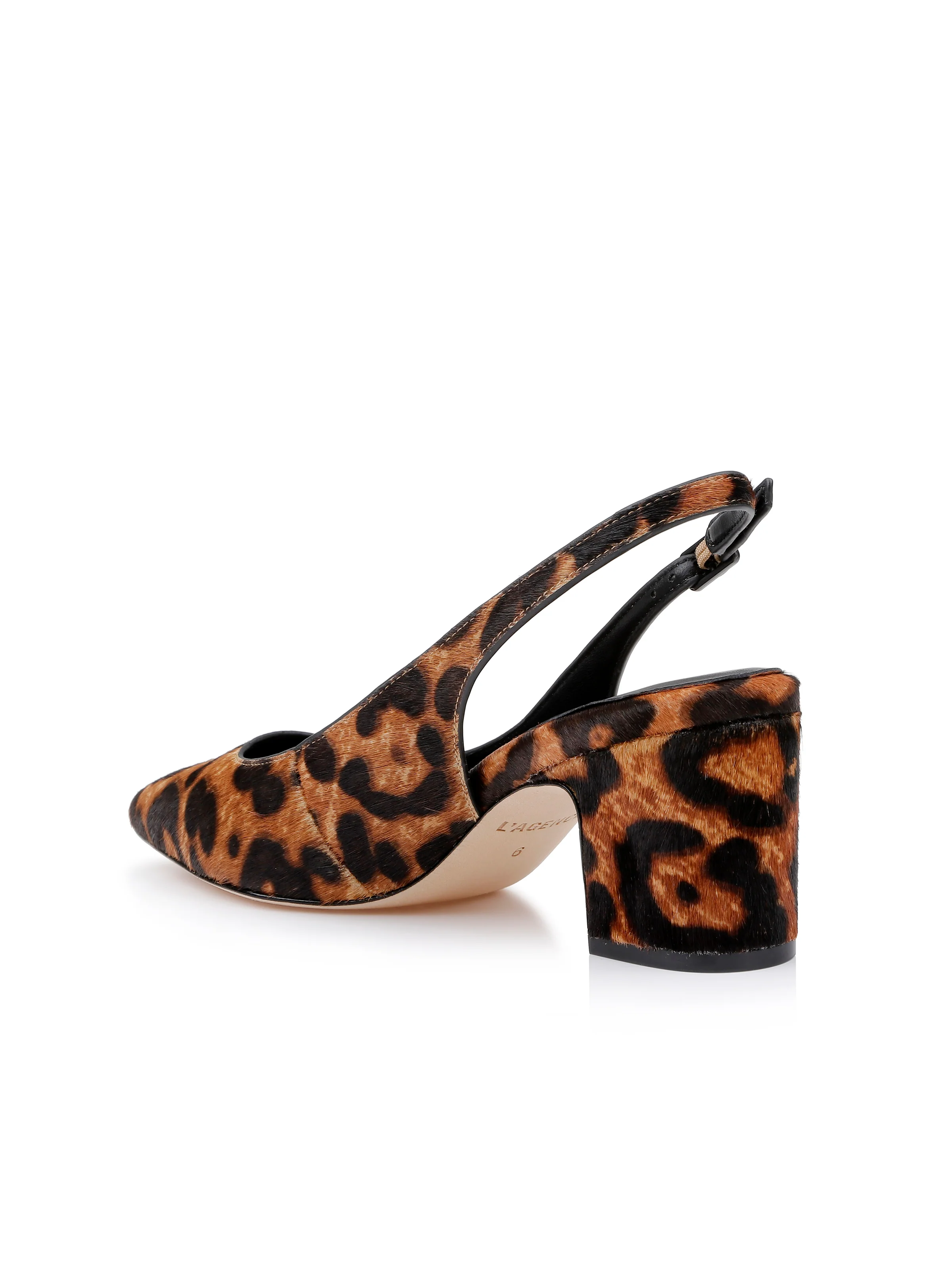 Elaina Leather Slingback - Image 3