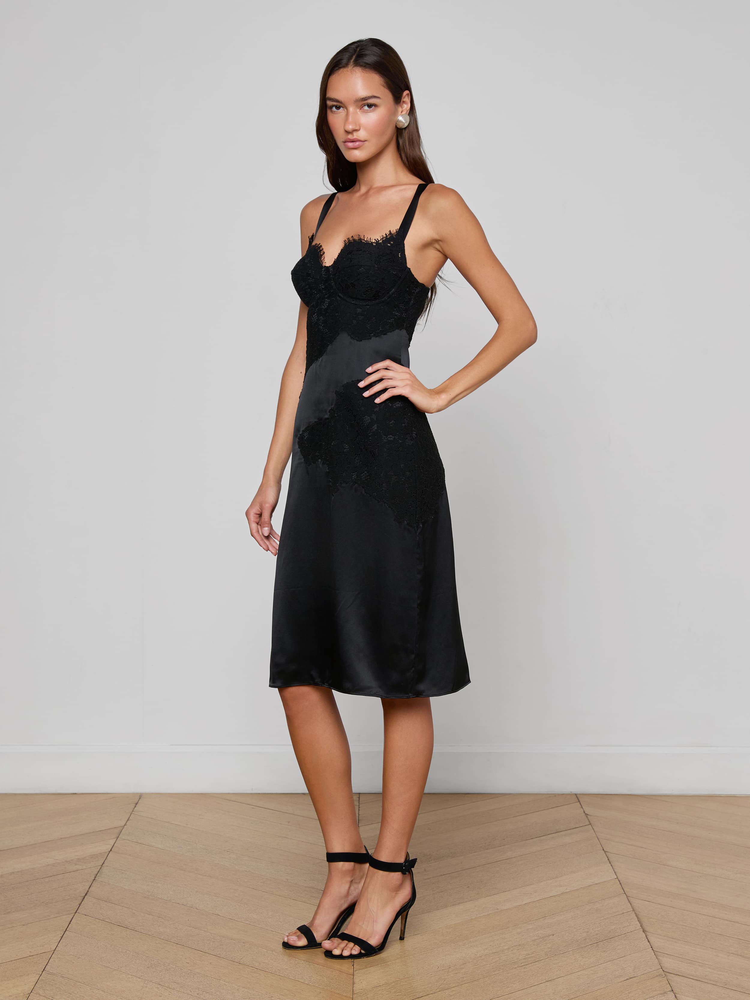 Fenna Silk Lace Dress - Image 3
