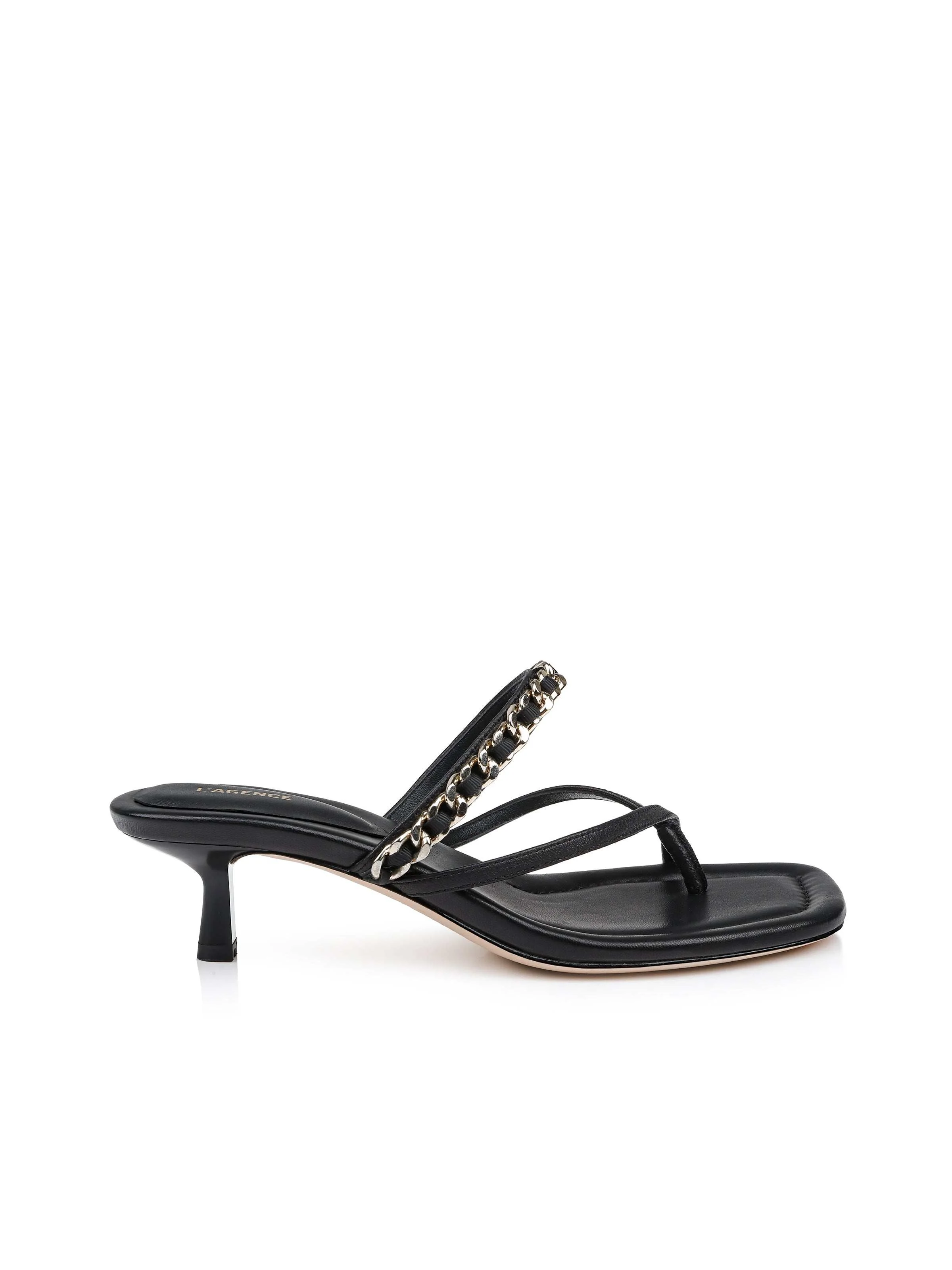 Georgette Kitten-Heel Sandal - Image 4