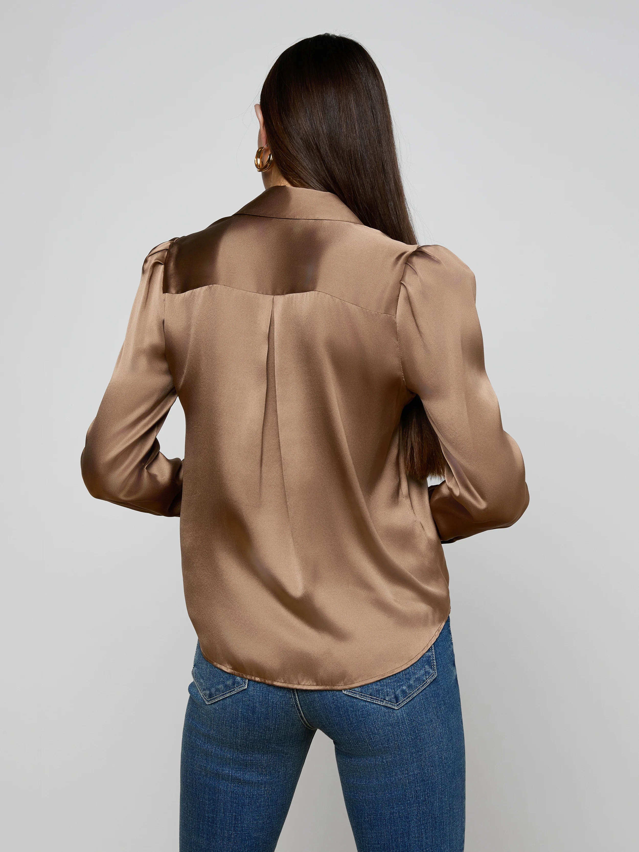 Honey Silk Blouse - Image 7