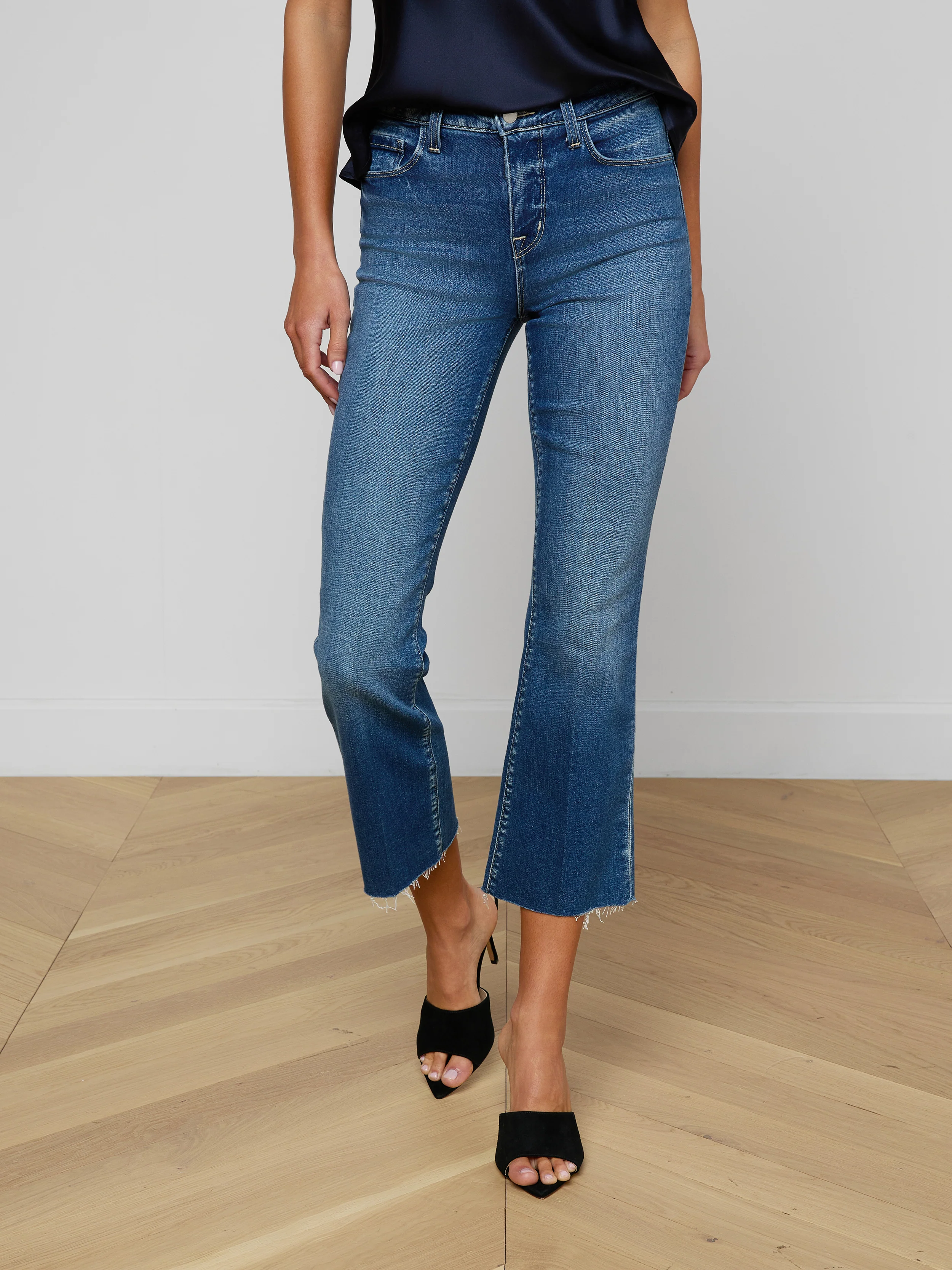 Kendra Cropped Flare Jean - Image 3