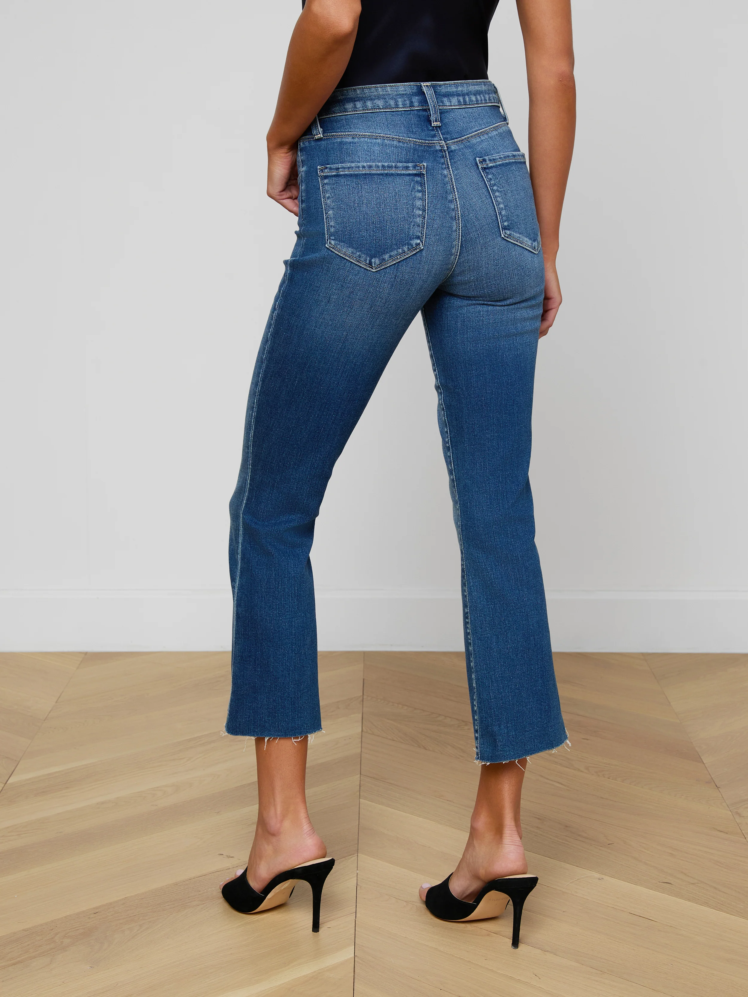 Kendra Cropped Flare Jean - Image 6