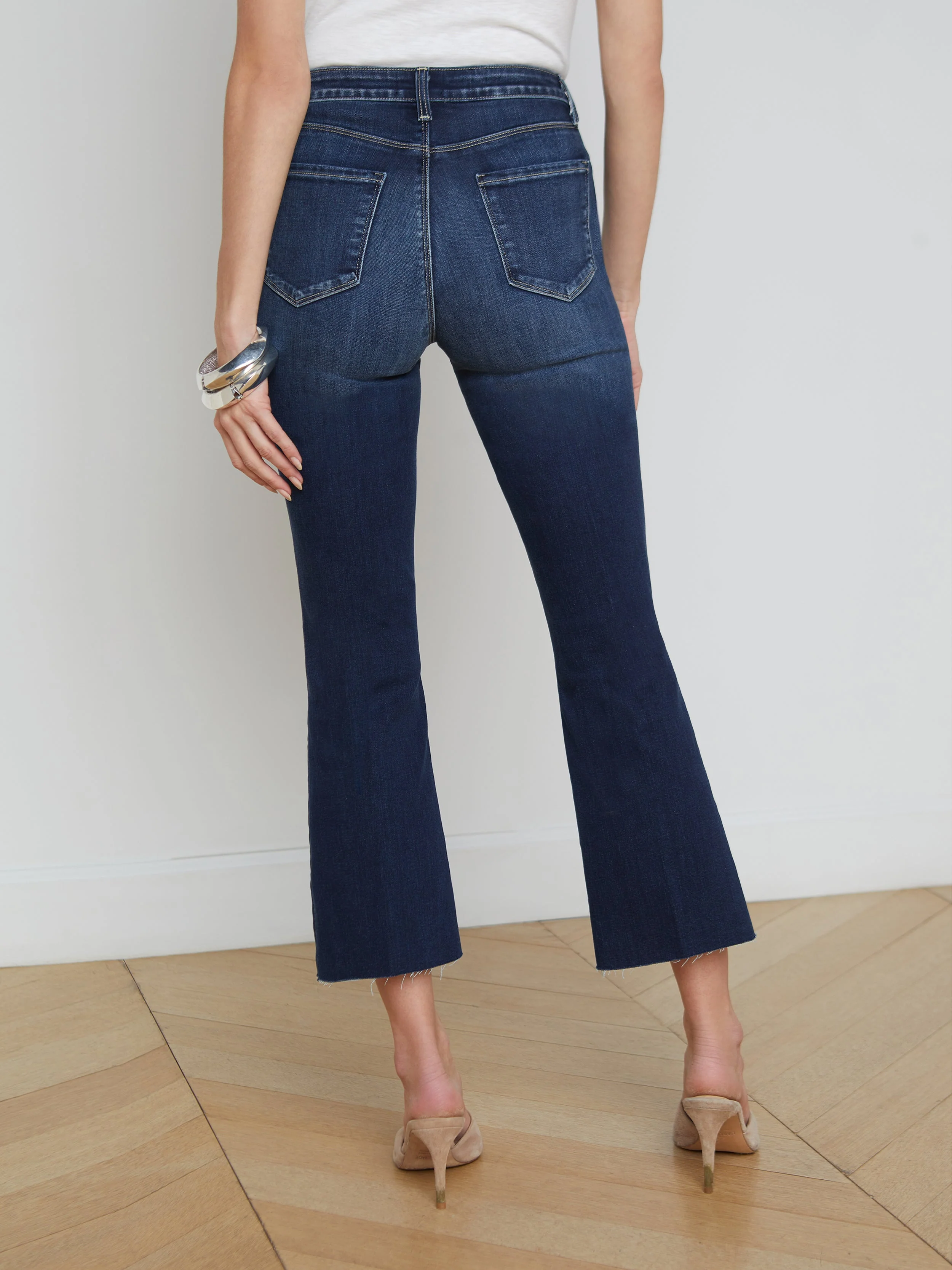 Kendra Cropped Flare Jean - Image 4