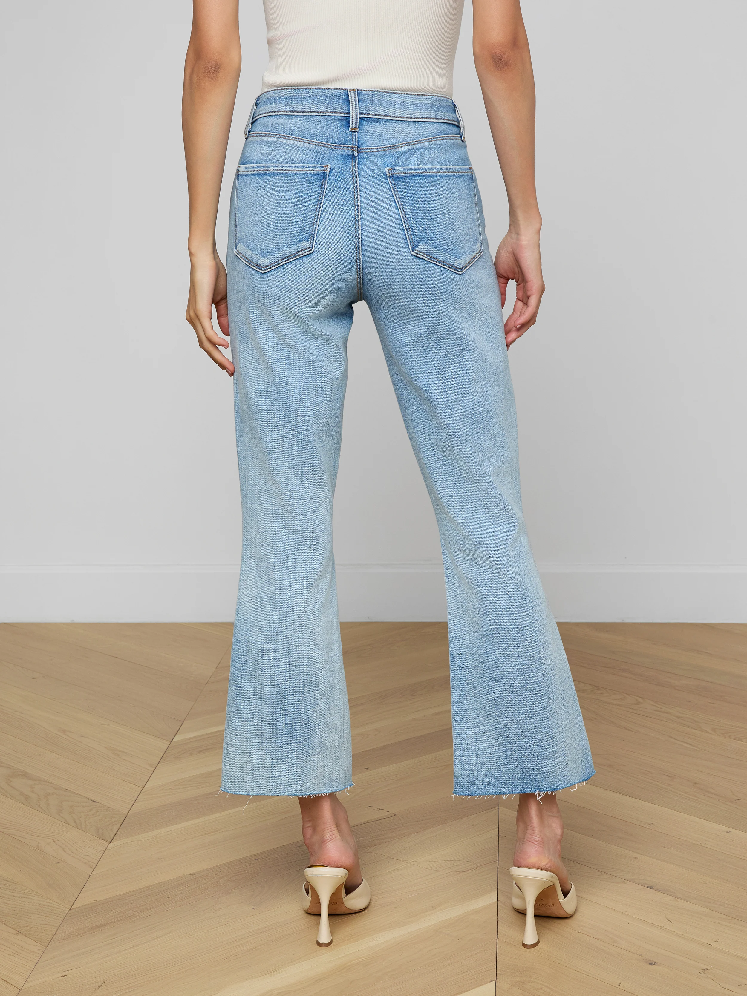 Kendra Cropped Flare Jean - Image 4