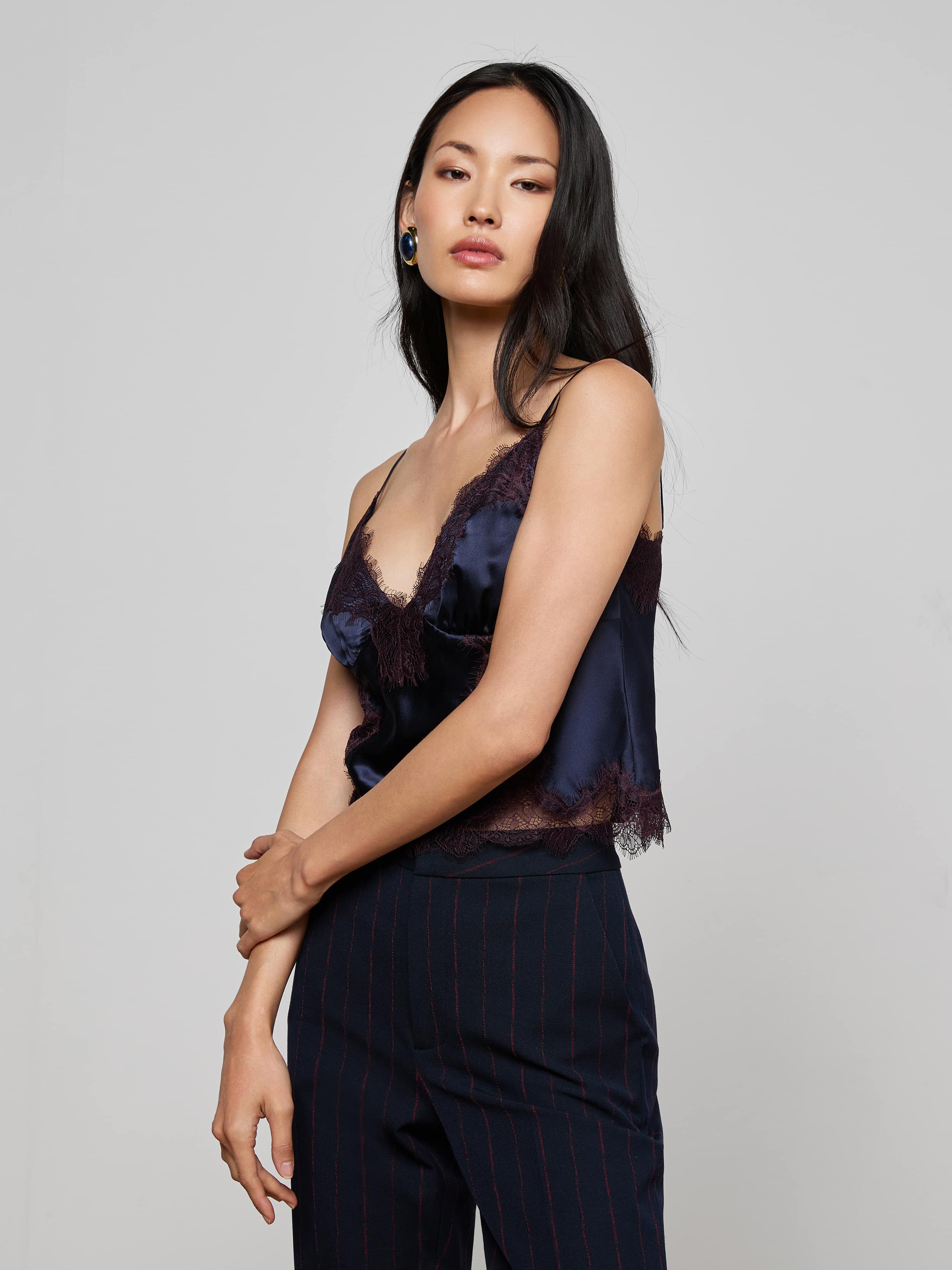 Kimber Silk Lace Camisole - Image 3