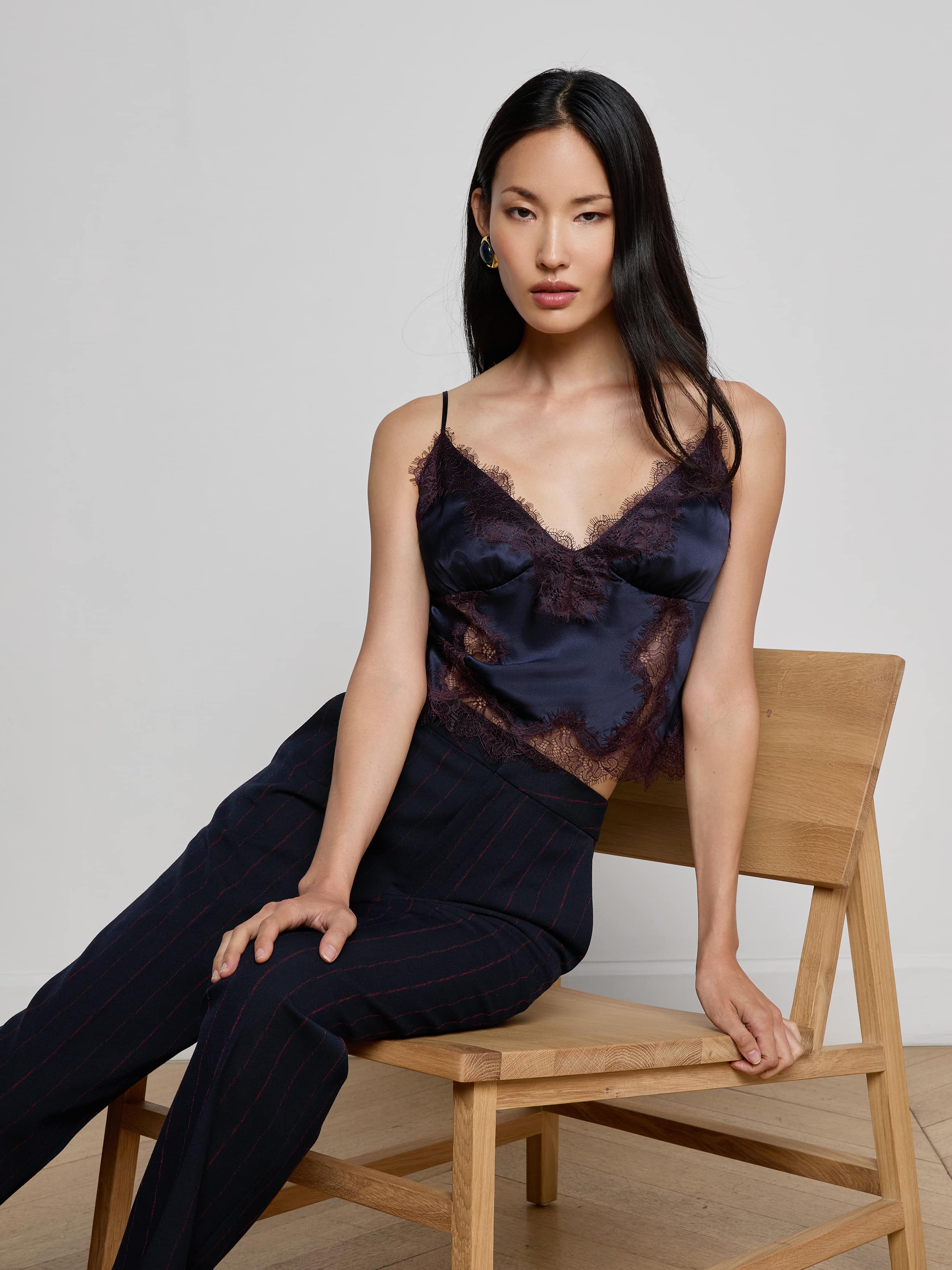Kimber Silk Lace Camisole - Image 6