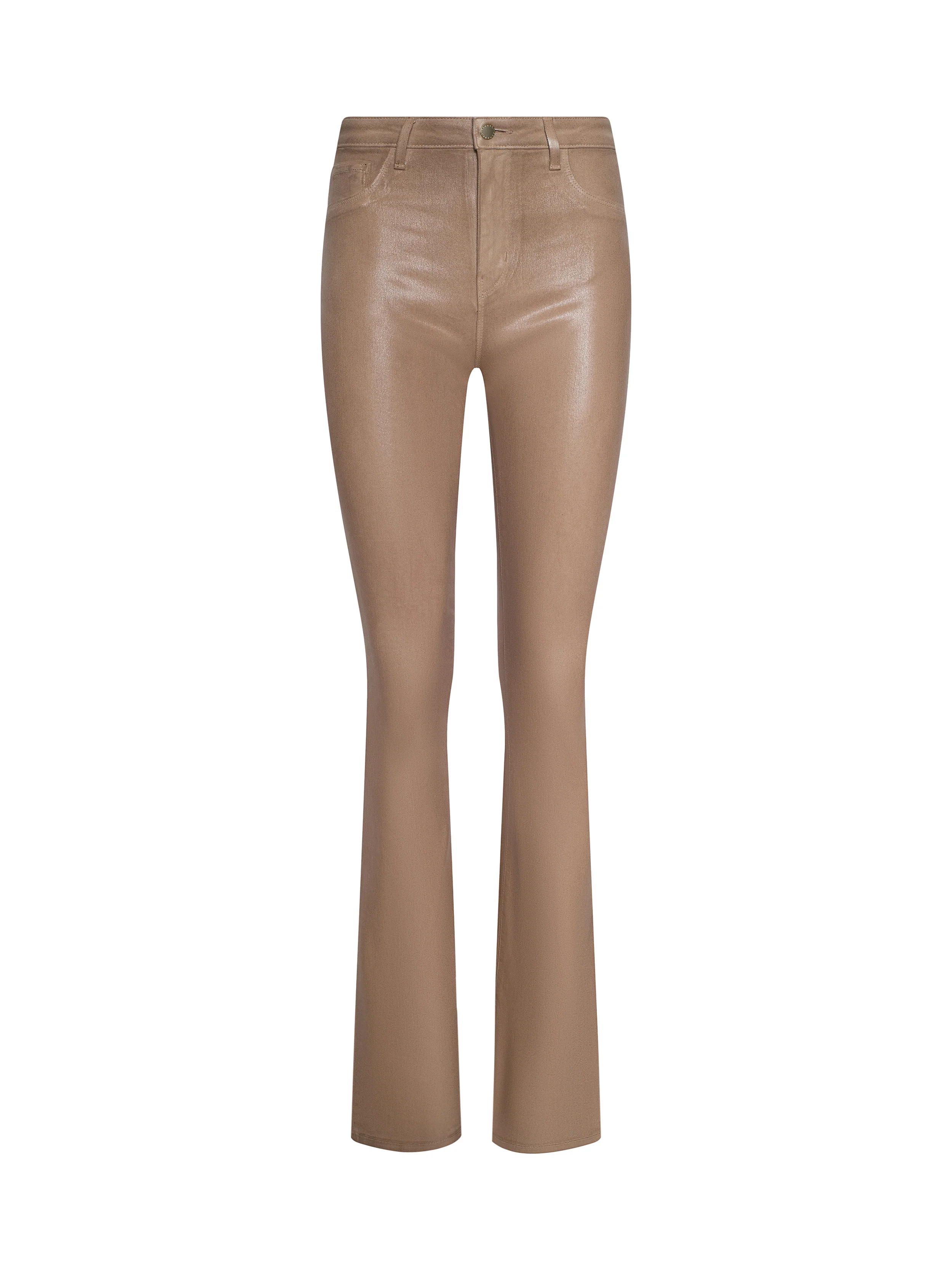 Marty Coated Flare Jean - Image 6