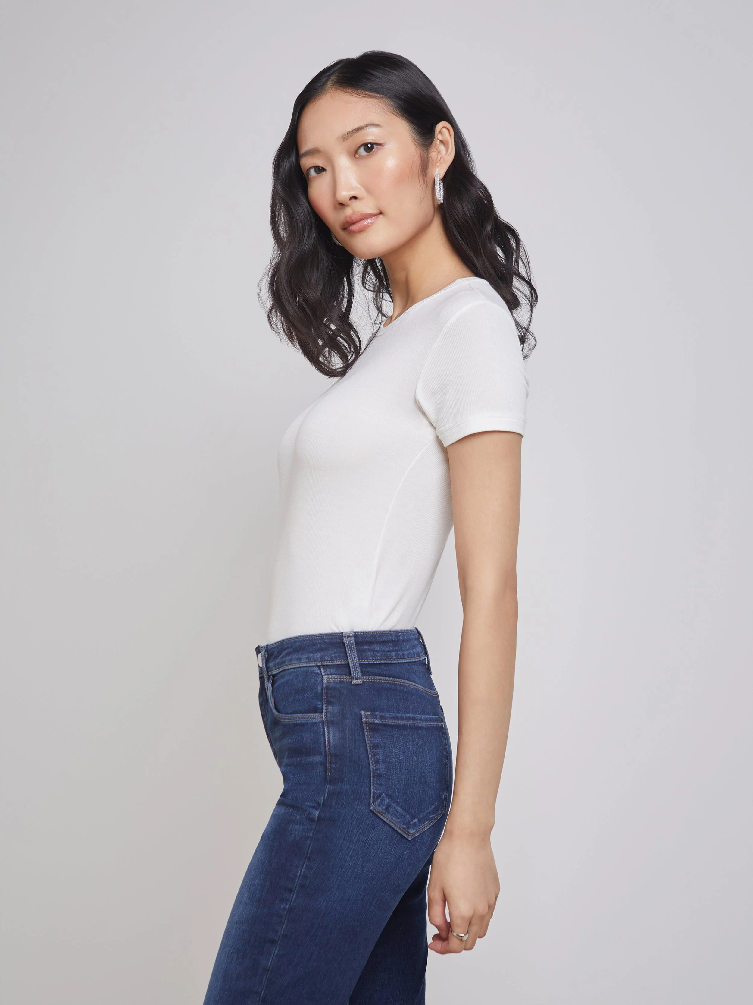 Ressi Micro-Rib Tee - Image 3