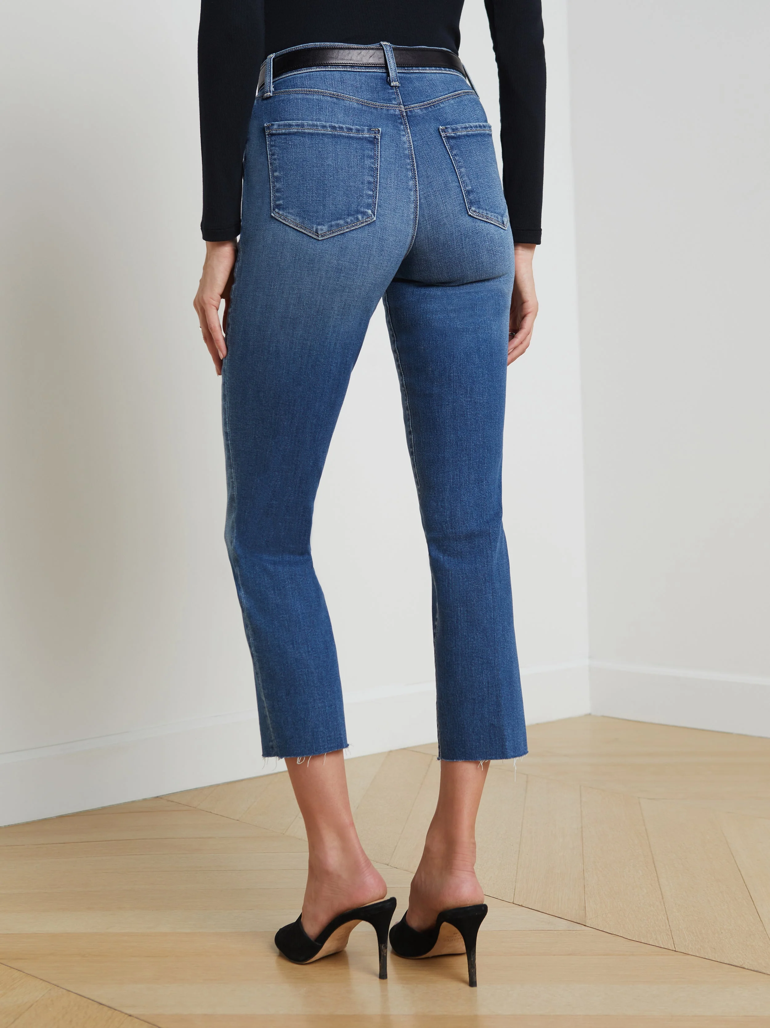 Sada Slim-Leg Cropped Jean - Image 4
