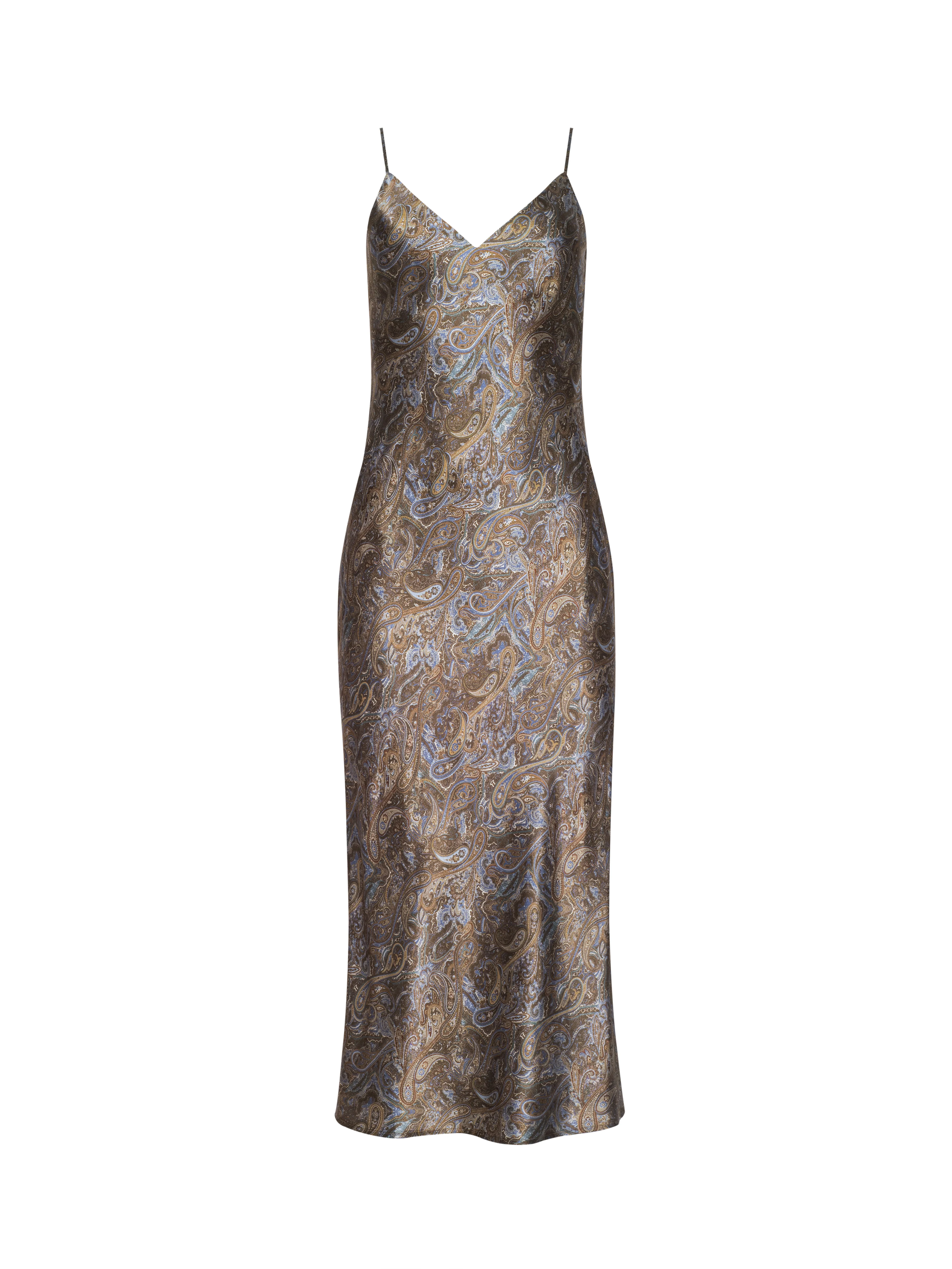 Seridie Silk Slip Dress - Image 5