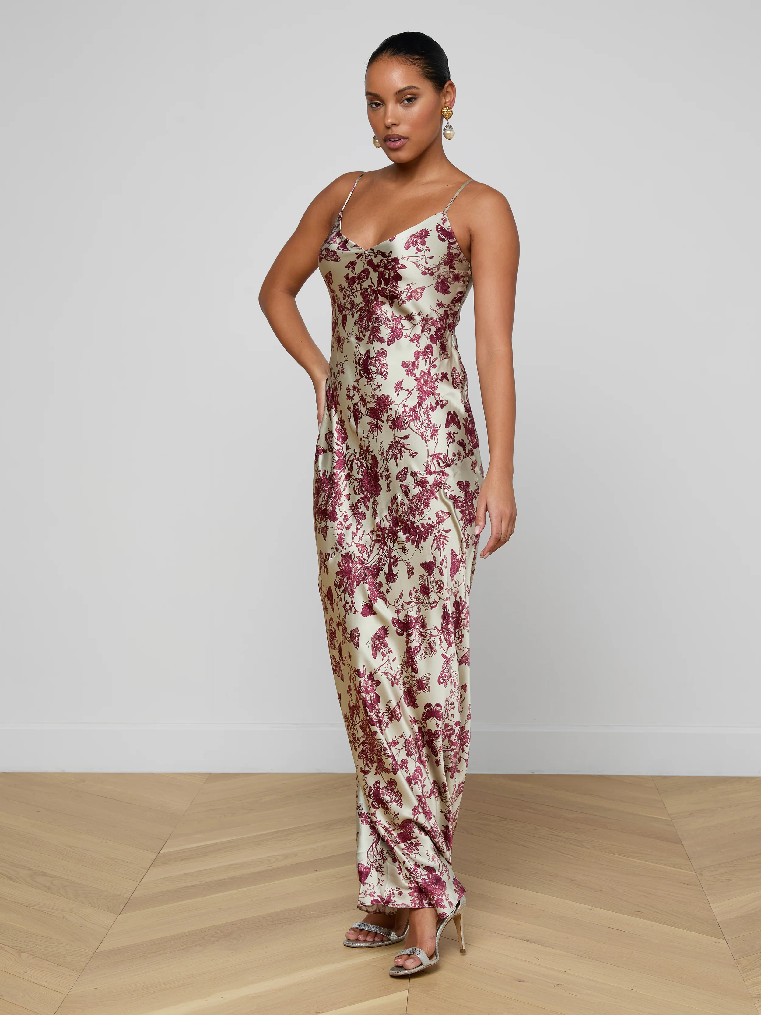 Serita Silk Gown - Image 4