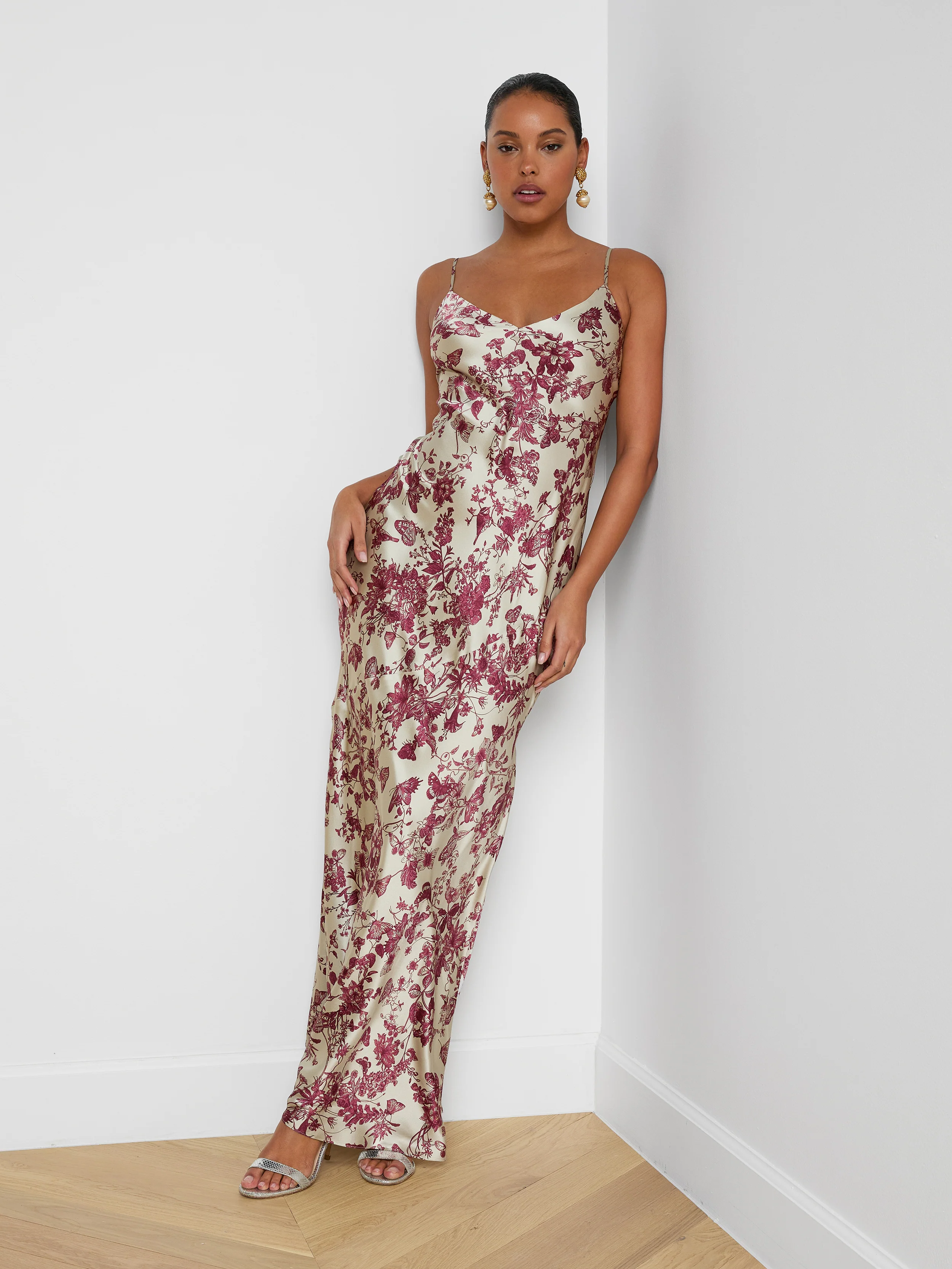Serita Silk Gown - Image 6